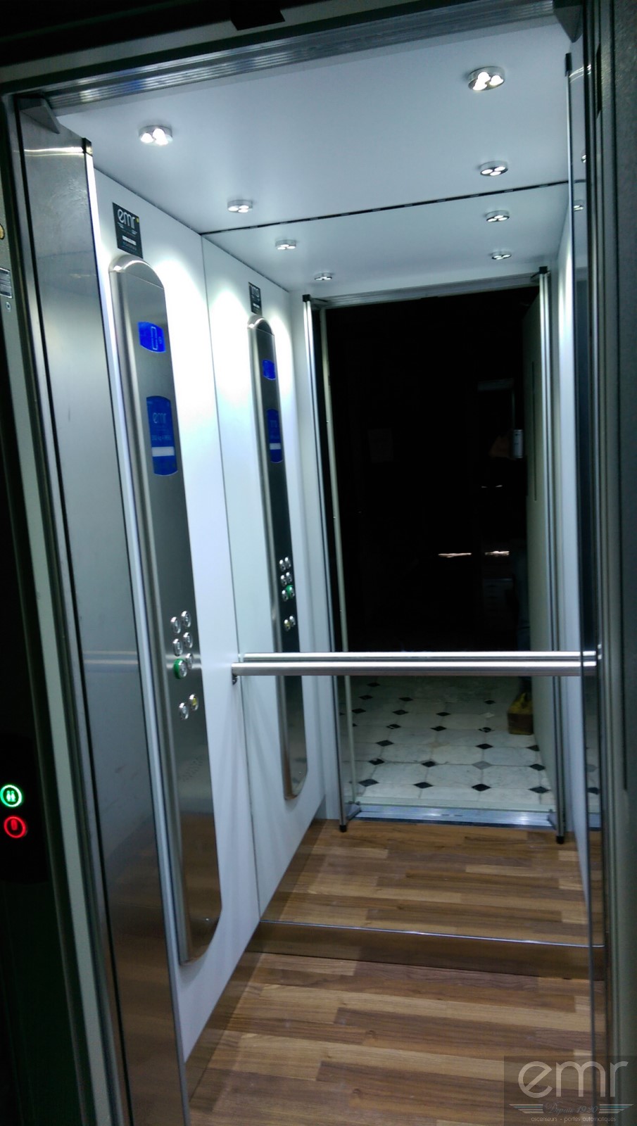 intérieur de la cabine