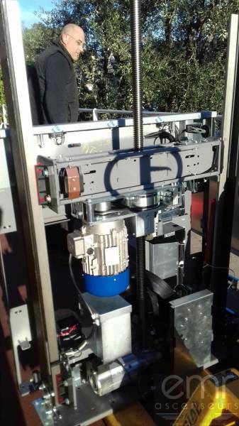 emr ascenseurs - matériel réceptionné