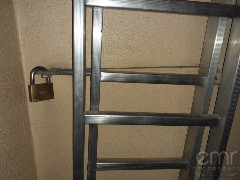 Emr Ascenseurs - échelle sécurisée