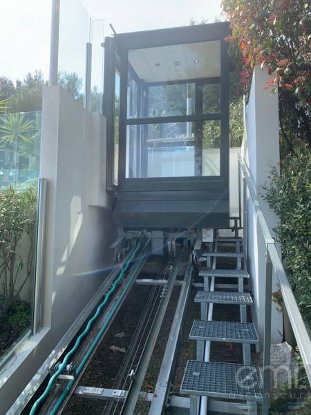 maintenance de funiculaire dans villa à Saint Jean Cap Ferrat