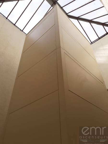 emr ascenseurs - le pylône tôlé