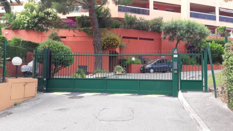 Mise en place de portails automatiques coulissant à Nice