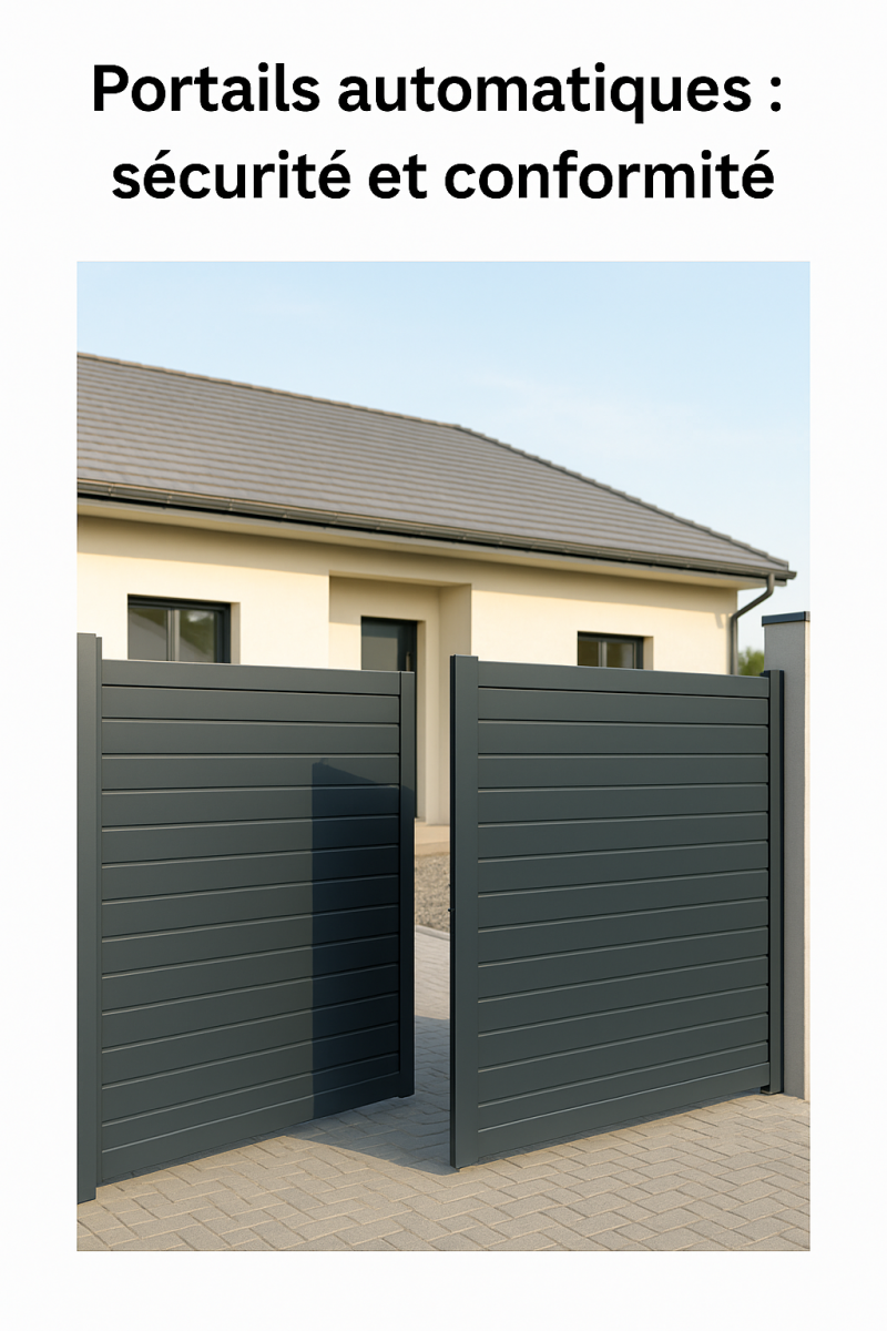Portail automatique villa