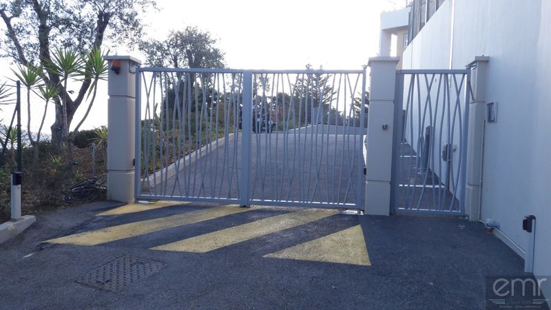 Maintenance d'un portail dans une copropriété sur Nice