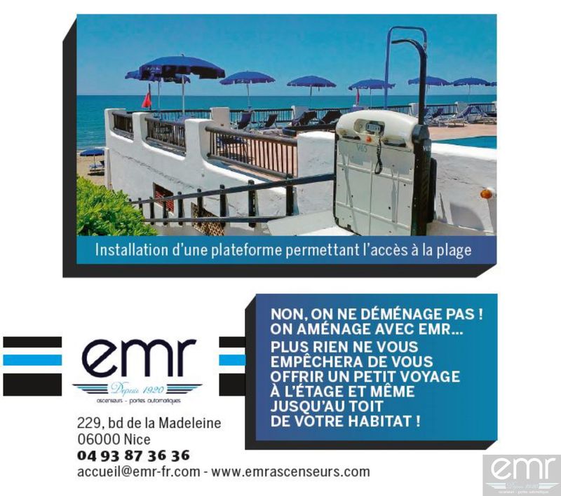 Installation de rampes, monte escaliers pour particuliers à Cannes