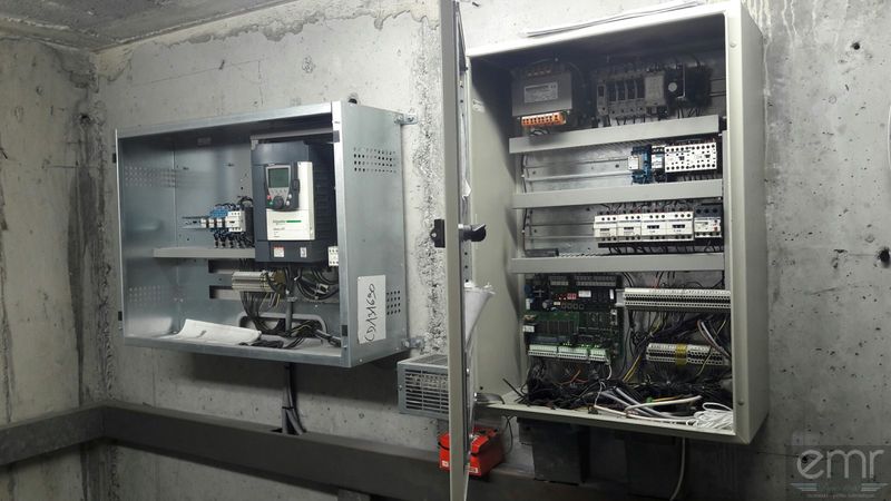 Habillage cabine et modernisation d'un ascenseur dans le quartier de Cimiez à Nice