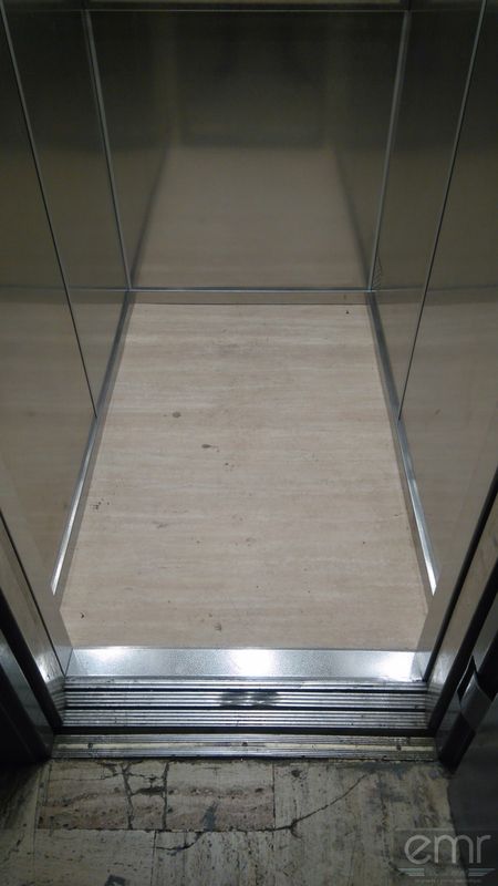 Sol cabine en gerflex après modernisation