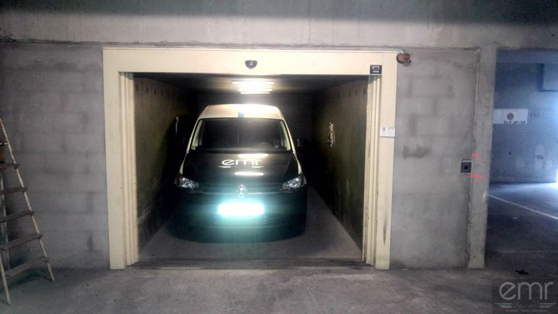 Rénovation d'un monte voiture dans une résidence étudiante à Nice