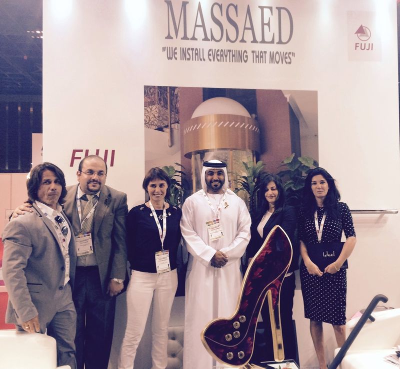 Salon de l'ascenseur à Dubai