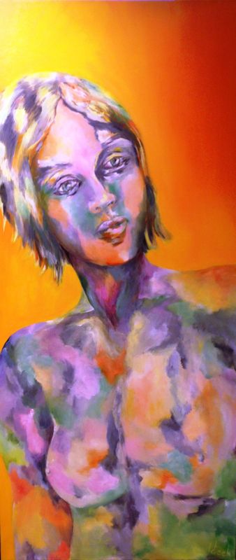 Tableau : la remise en question : la douceur féminine : un décor pour votre foyer