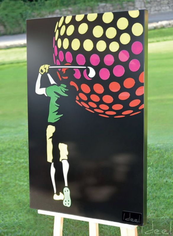 Tableau sculpture L'ARTISTE 