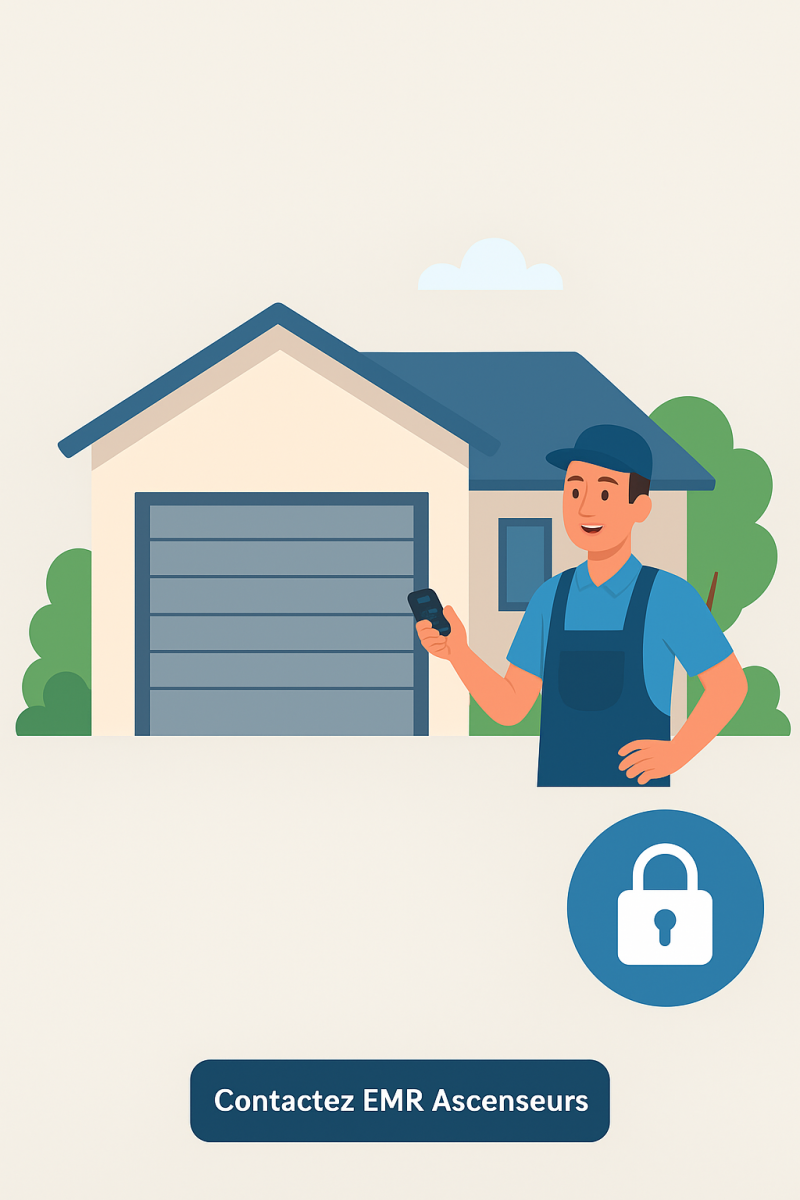 Porte garage automatique