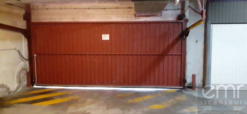 Emr Ascenseurs et Fermetures - Ancienne porte de garage